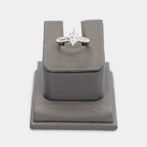 Pre-Owned 14k White Gold Engagement Ring w/ Marquise Diamond | B.G. Loan & Jewelry Co.