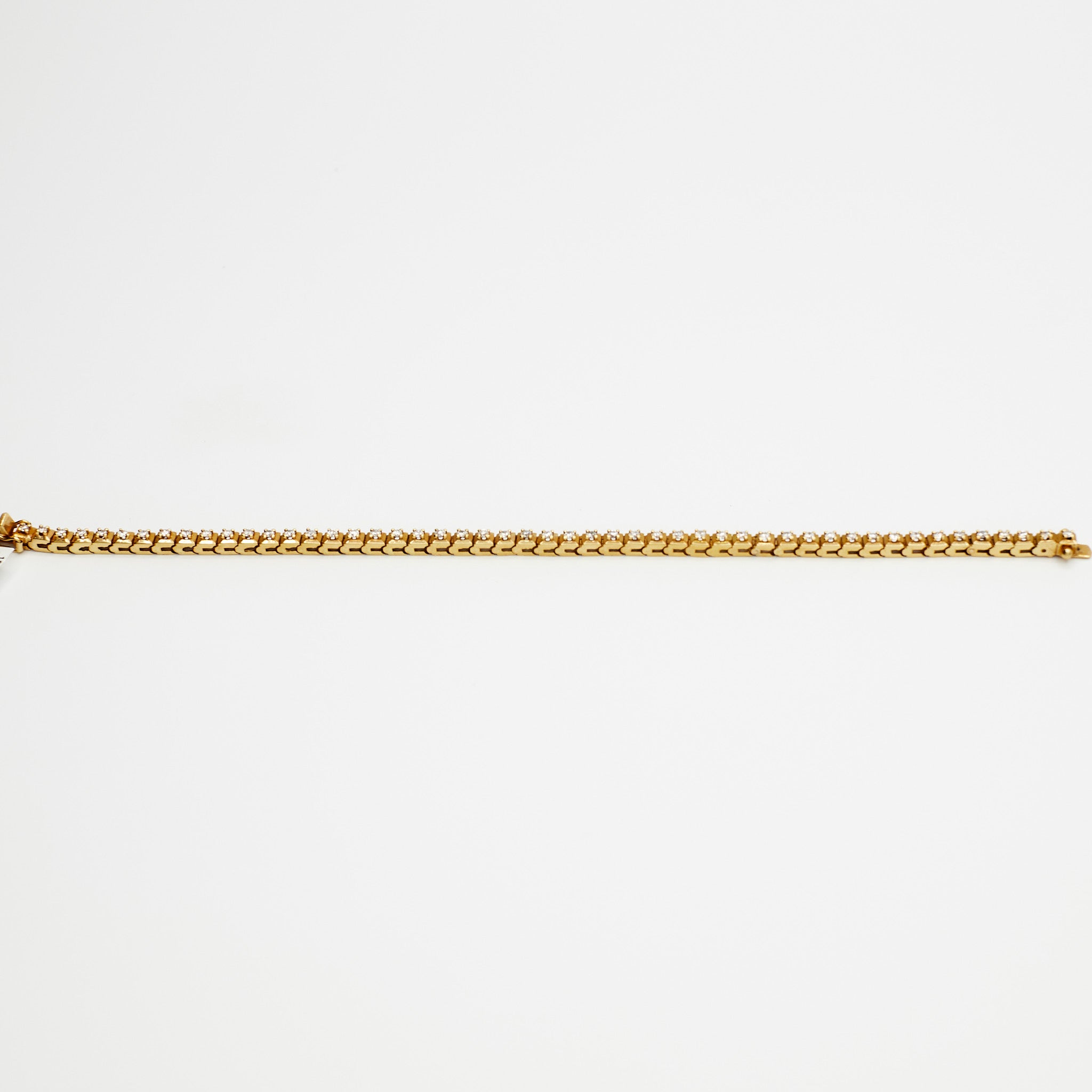 Gemstone Tennis Bracelet (18K Gold)