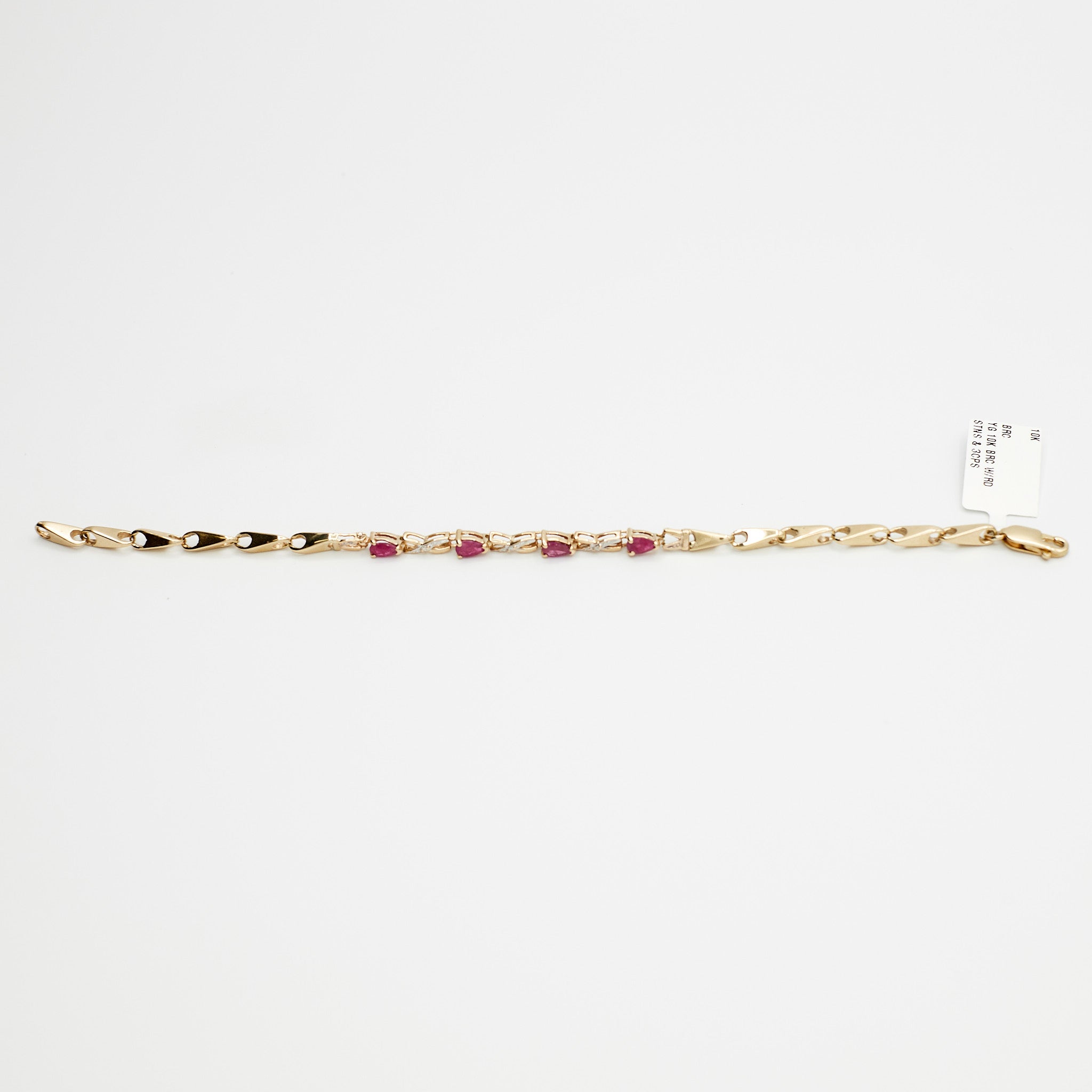 Multi Gemstone Bracelet (10K Gold)