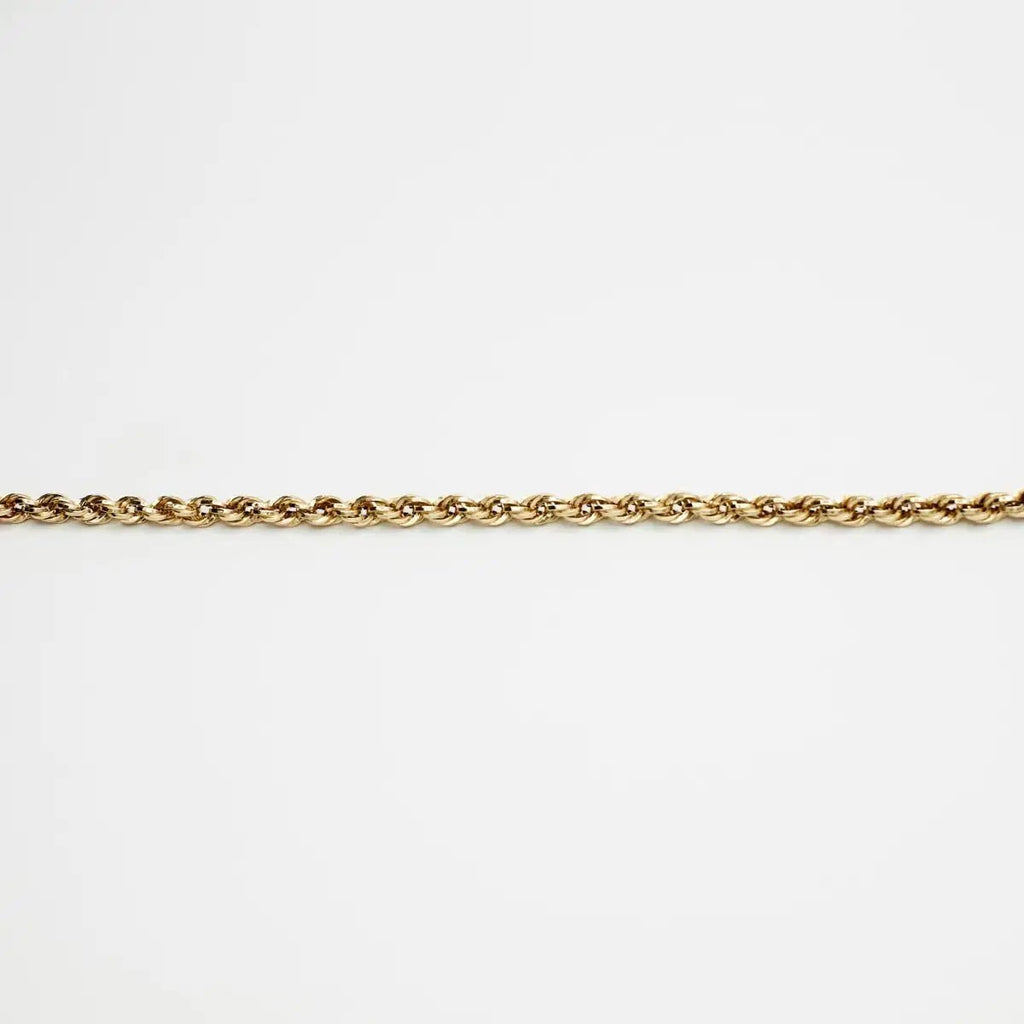Pre-Owned 10K Gold Rope Chain Bracelet - 8.5" | B.G. Loan & Jewelry Co. - B.G. Loan & Jewelry Co.