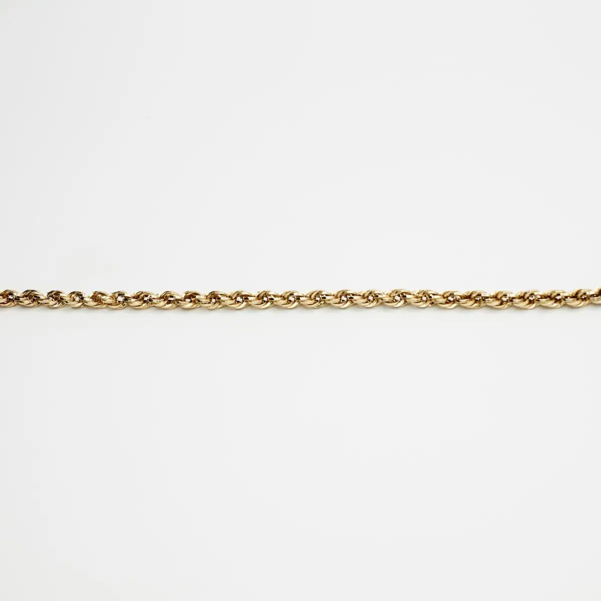 Pre - Owned 10K Gold Rope Chain Bracelet - 8.5" | B.G. Loan & Jewelry Co. - B.G. Loan & Jewelry Co.