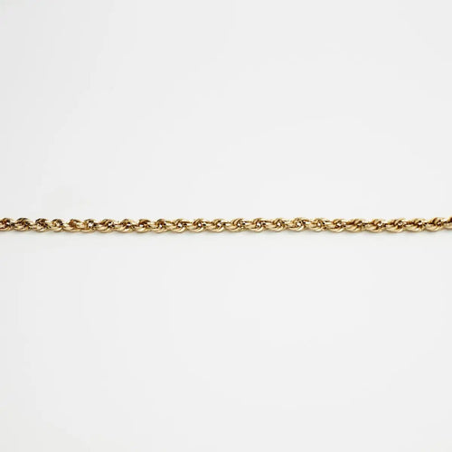 Pre - Owned 10K Gold Rope Chain Bracelet - 8.5" | B.G. Loan & Jewelry Co. - B.G. Loan & Jewelry Co.