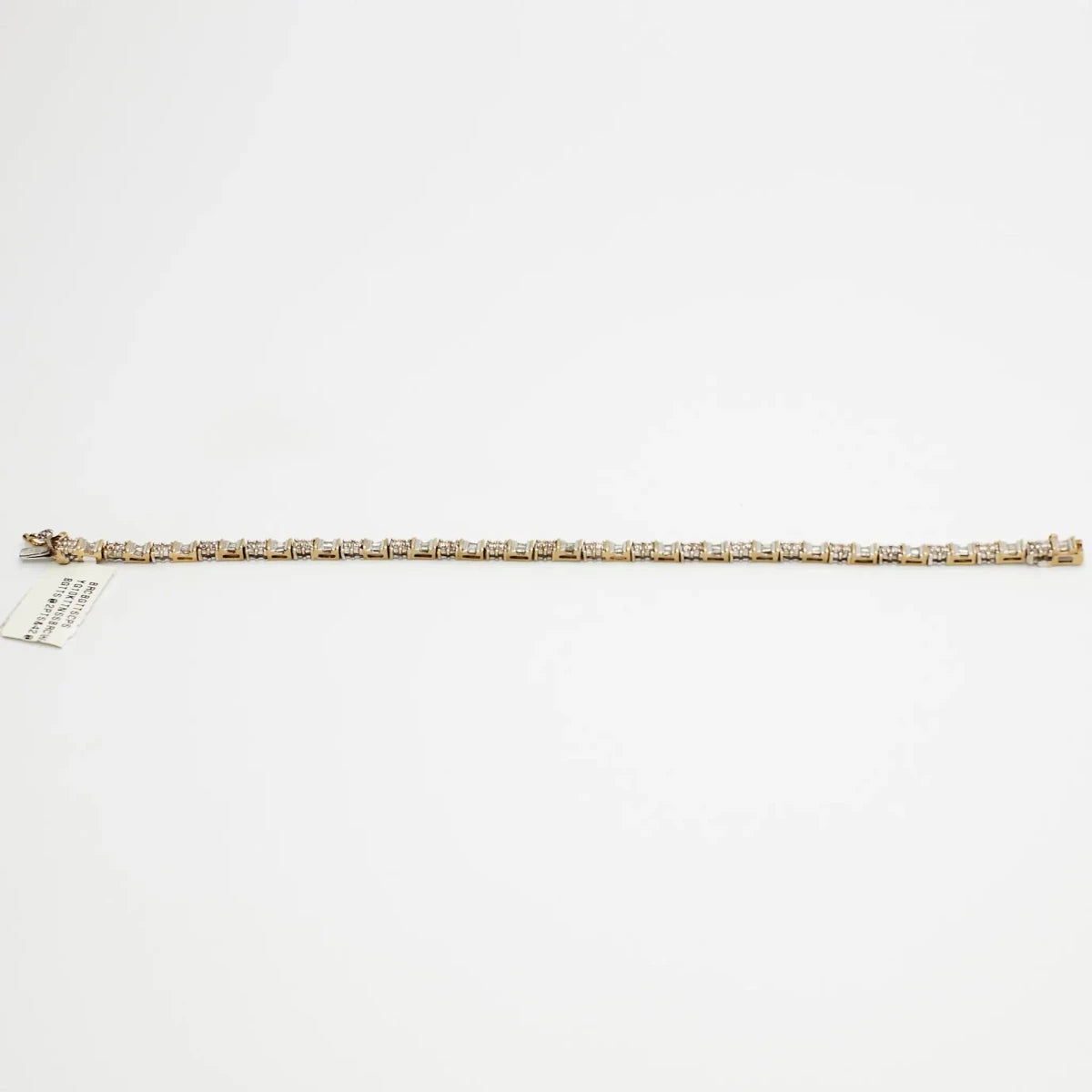 Pre-Owned 10K Gold/White Gold Diamond Tennis Bracelet - 7" | B.G. Loan & Jewelry Co. - B.G. Loan & Jewelry Co.
