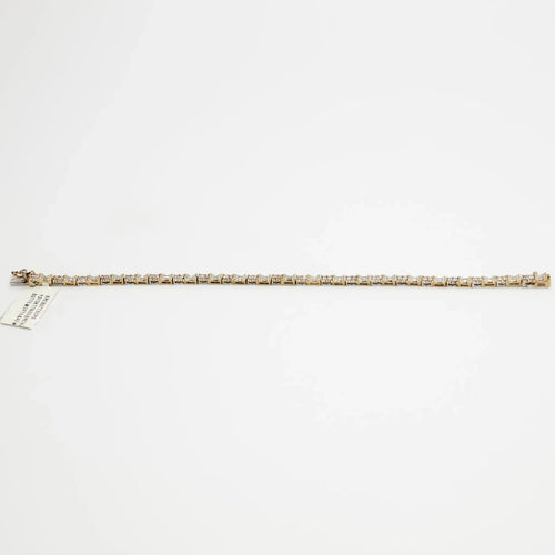 Pre-Owned 10K Gold/White Gold Diamond Tennis Bracelet - 7" | B.G. Loan & Jewelry Co. - B.G. Loan & Jewelry Co.