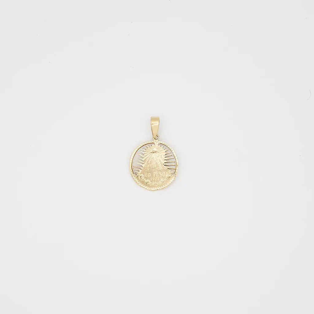 Pre-Owned 10K Gold/White Gold Virgin Mary Pendant - 2" | B.G. Loan & Jewelry Co. - B.G. Loan & Jewelry Co.