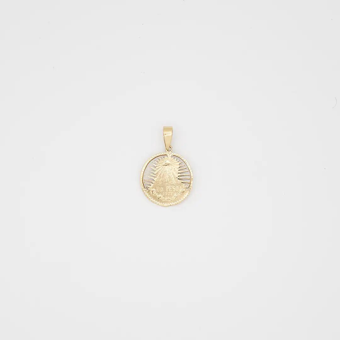 Pre-Owned 10K Gold/White Gold Virgin Mary Pendant - 2" | B.G. Loan & Jewelry Co. - B.G. Loan & Jewelry Co.