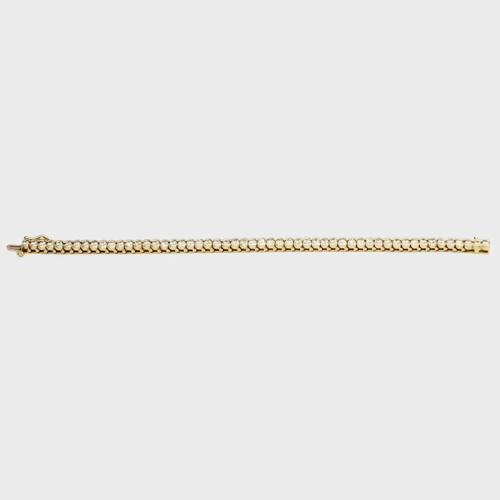 Pre-Owned 14K Gold Diamond Tennis Bracelet - 7" | B.G. Loan and Jewelry Co. - B.G. Loan & Jewelry Co.