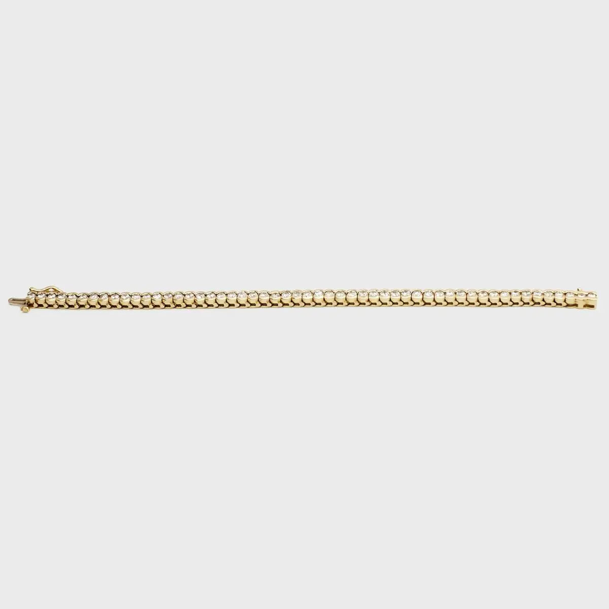 Pre - Owned 14K Gold Diamond Tennis Bracelet - 7" | B.G. Loan and Jewelry Co. - B.G. Loan & Jewelry Co.