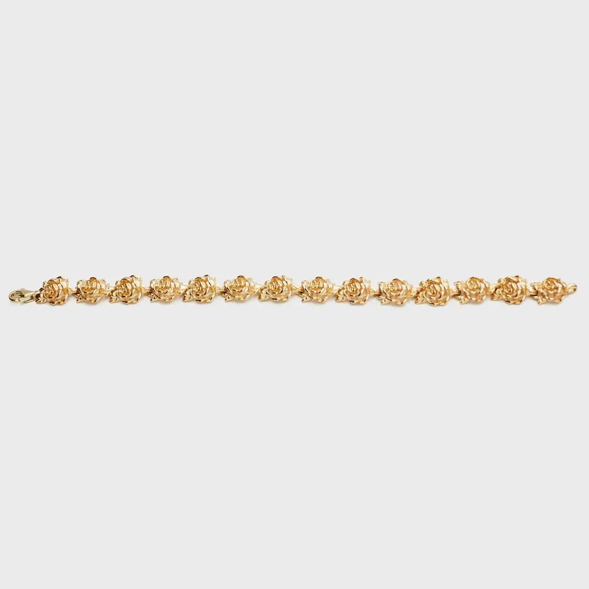 Pre-Owned 14K Gold Flower Bracelet - 7" | B.G. Loan & Jewelry Co. - B.G. Loan & Jewelry Co.