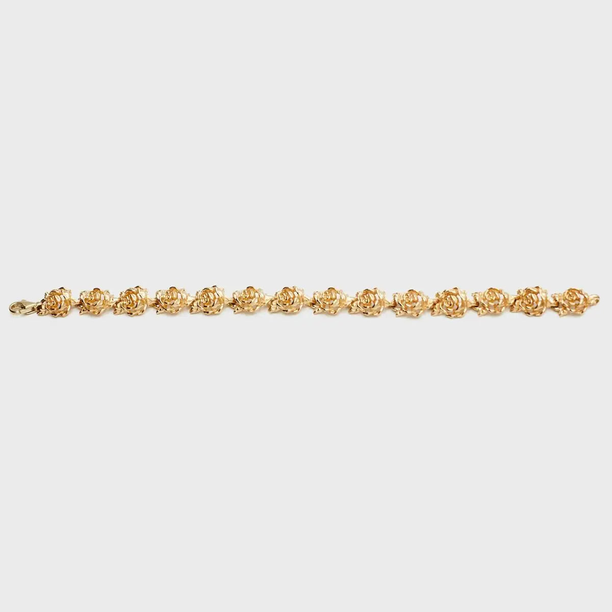 Pre - Owned 14K Gold Flower Bracelet - 7" | B.G. Loan & Jewelry Co. - B.G. Loan & Jewelry Co.