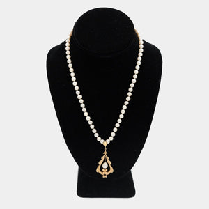Pre-Owned 14K Yellow Gold Pearl Necklace - 18.5" | B.G. Loan & Jewelry Co.