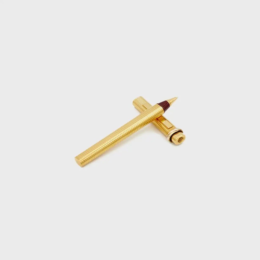Pre-Owned Cartier Vintage Gold Plated Ballpoint Pen | B.G. Loan & Jewelry Co. - B.G. Loan & Jewelry Co.