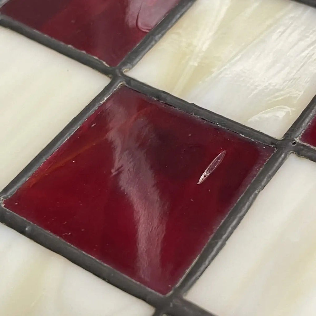 Pre-Owned Coca-Cola Stained Glass Chess Set by Franklin Mint | B.G. Loan & Jewelry Co. - B.G. Loan & Jewelry Co.