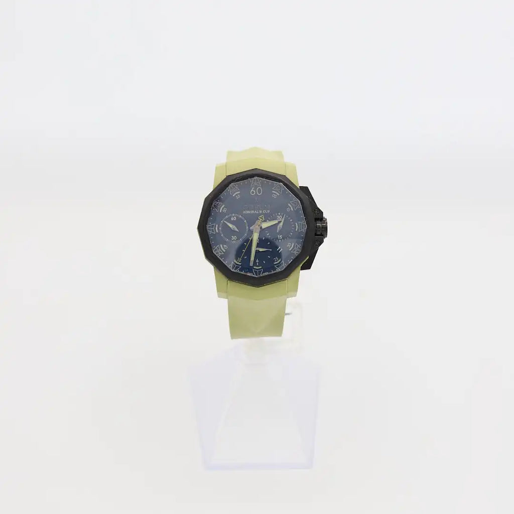 Pre - Owned Corum Admirals Cup Challenger 44 (75381702/F377AN) Titanium 44mm Automatic Men's Watch | B.G. Loan & Jewelry Co. - B.G. Loan & Jewelry Co.