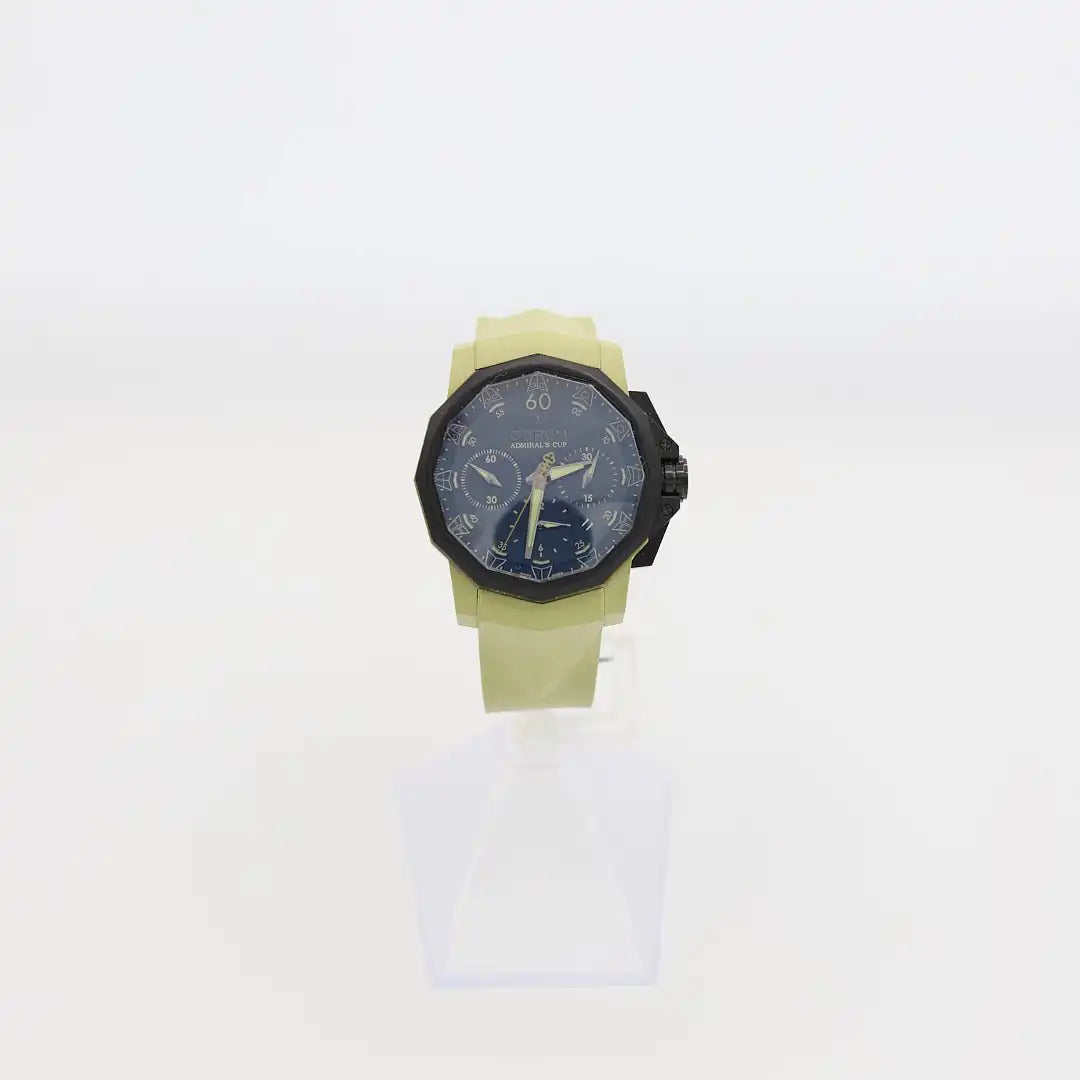 Pre - Owned Corum Admirals Cup Challenger 44 (75381702/F377AN) Titanium 44mm Automatic Men's Watch | B.G. Loan & Jewelry Co. - B.G. Loan & Jewelry Co.