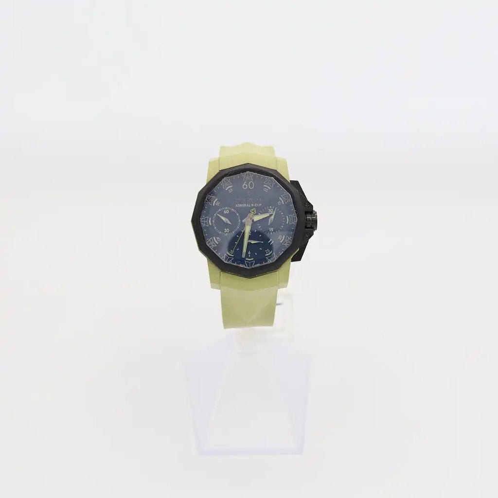 Pre-Owned Corum Admirals Cup Challenger 44 (75381702/F377AN) Titanium 44mm Automatic Men's Watch | B.G. Loan & Jewelry Co. - B.G. Loan & Jewelry Co.