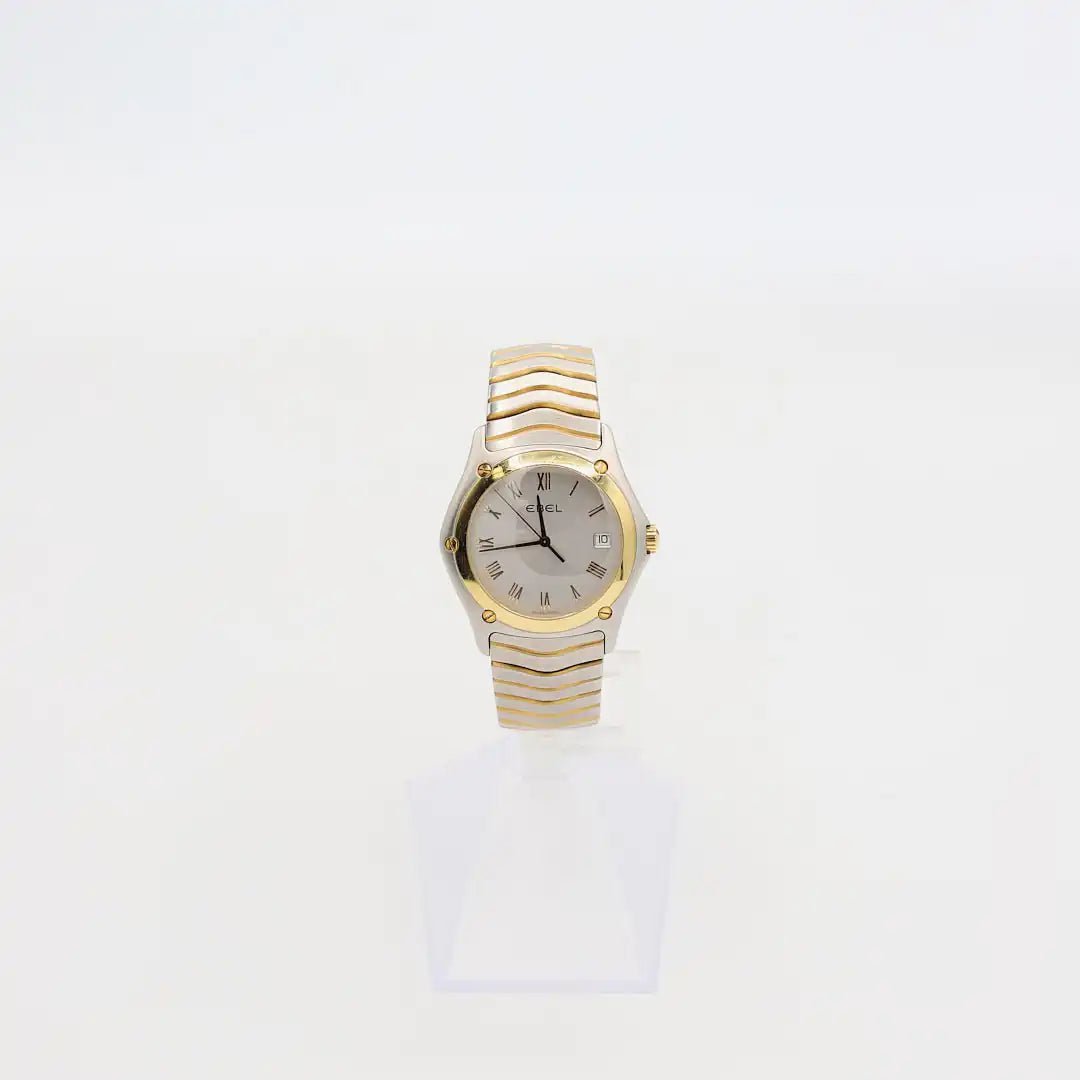 Pre-Owned Ebel Classic Wave E1187F41 Stainless Steel/18K Gold 38mm Quartz Men's Watch | B.G. Loan & Jewelry Co. - B.G. Loan & Jewelry Co.