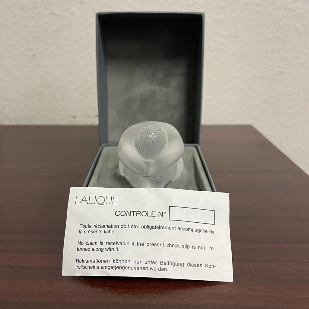 Pre-Owned Lalique Nu Nabhi Crystal Figurine | B.G. Loan & Jewelry Co. - B.G. Loan & Jewelry Co.