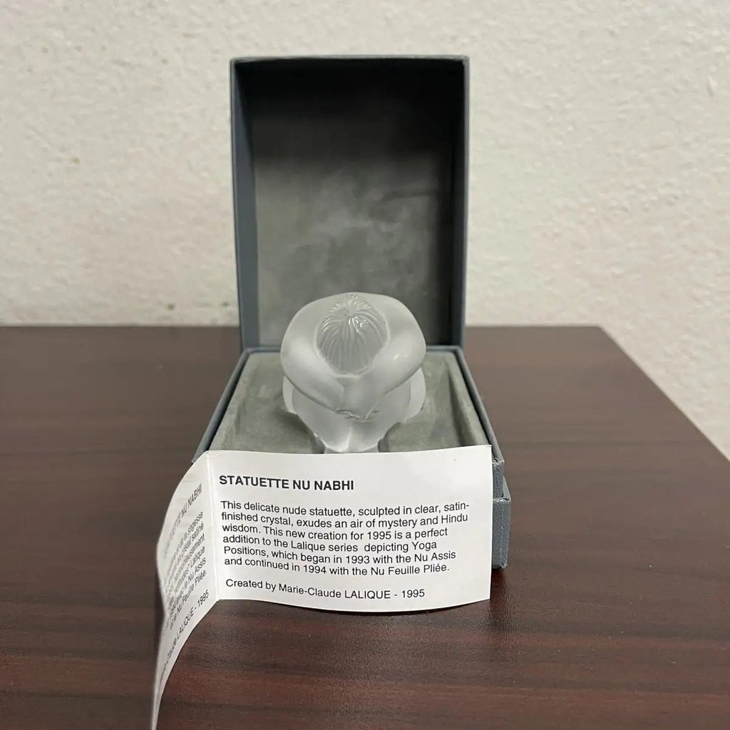 Pre-Owned Lalique Nu Nabhi Crystal Figurine | B.G. Loan & Jewelry Co. - B.G. Loan & Jewelry Co.